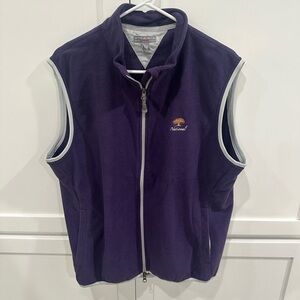 Purple Peter Millar Warmth Golf vest